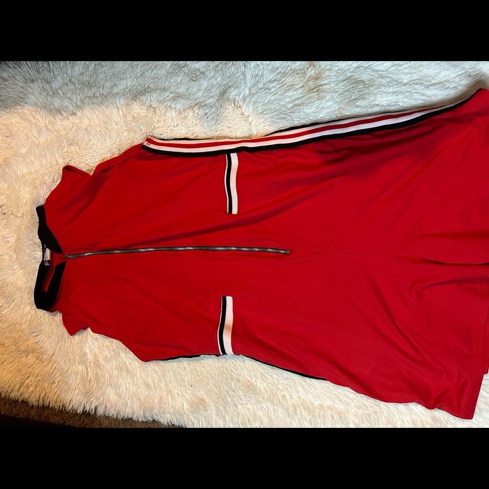 Red romper